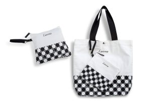 Canvas tote set