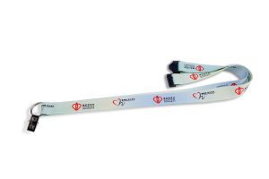 Lanyard with color sublimation print
