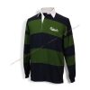Long sleeves stripe rugby shirt