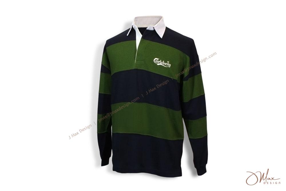 Stripe rugby shirt Long sleeves stripe rugby shirt