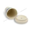 Bamboo fiber cup with lid