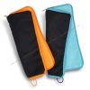 Two Water absorbent umbrella pouches in orange and orange