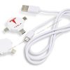 3-in-1 charging cable with cable