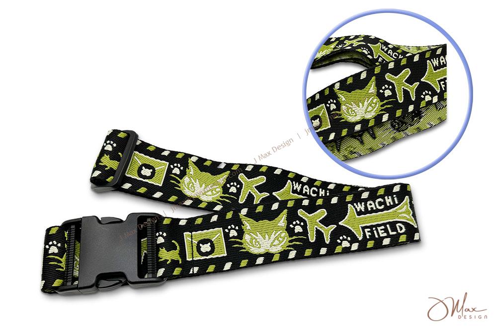 Custom Woven Jacquard Luggage Belt