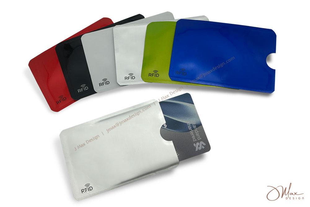 Nice RFID blocking card cases An array of colorful RFID blocking card case