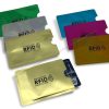 RFID secure card cases made of metal shielding material