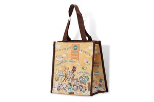 Water-repellent tote bag