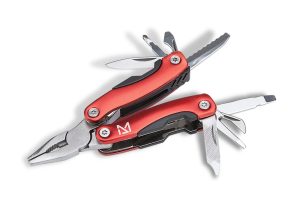 Laser engraved logo on Butterfly opening multi-tool