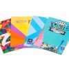Plastic folder with full-color printed