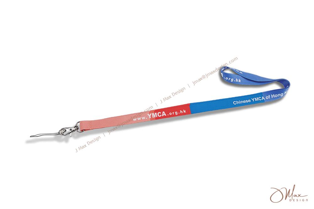 Lanyard with gradient imprint