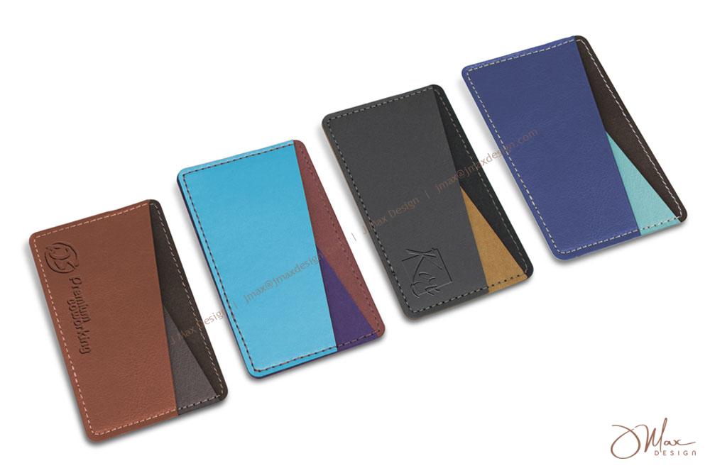 Color options of PVC card case