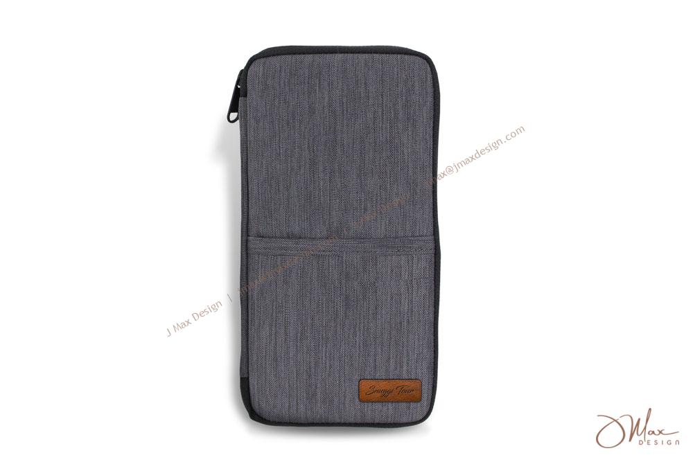 Passport Wallet with Removable Wristlet