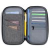 Gray Passport wallet unzipped