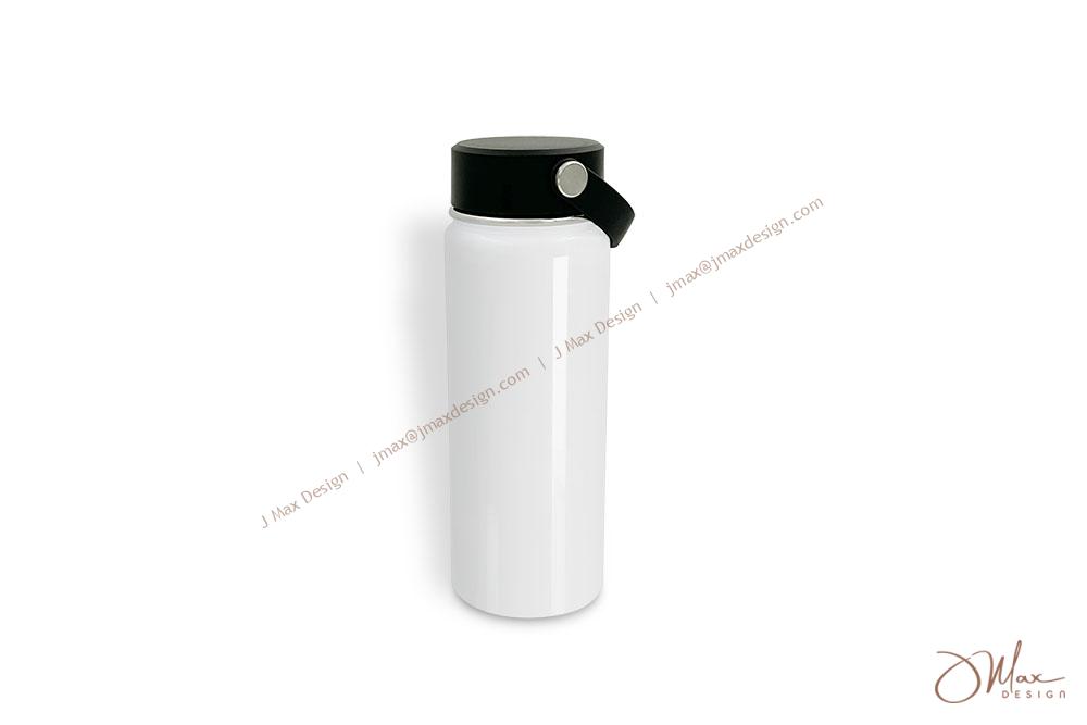 Sublimation water bottle in white