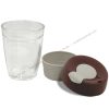 Glass coffee mug