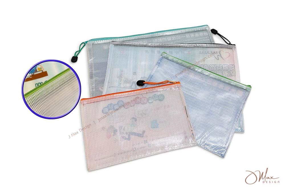Back of Mesh Zipper Bags