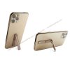 Self-adhesive smartphone holders on flat surface