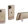 Self-adhesive smartphone holders in different angles