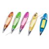 Ball pen with sticky note in 5 colors