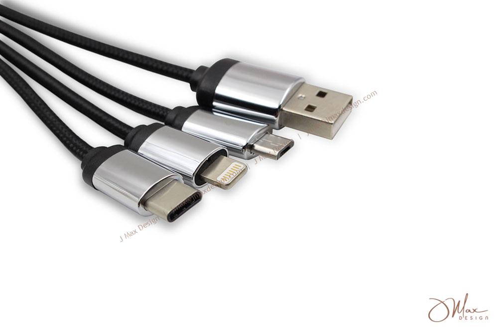 Connectors of charging cables