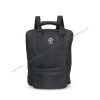 Foldable backpack front view with custom logo