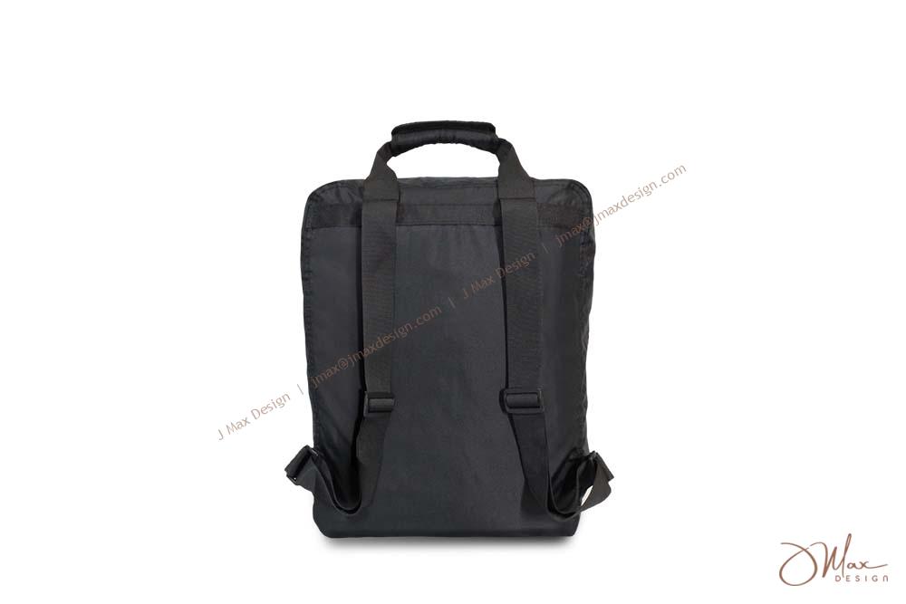 Back view of Foldable backpack