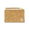 Mini cork pouch with personalized logo