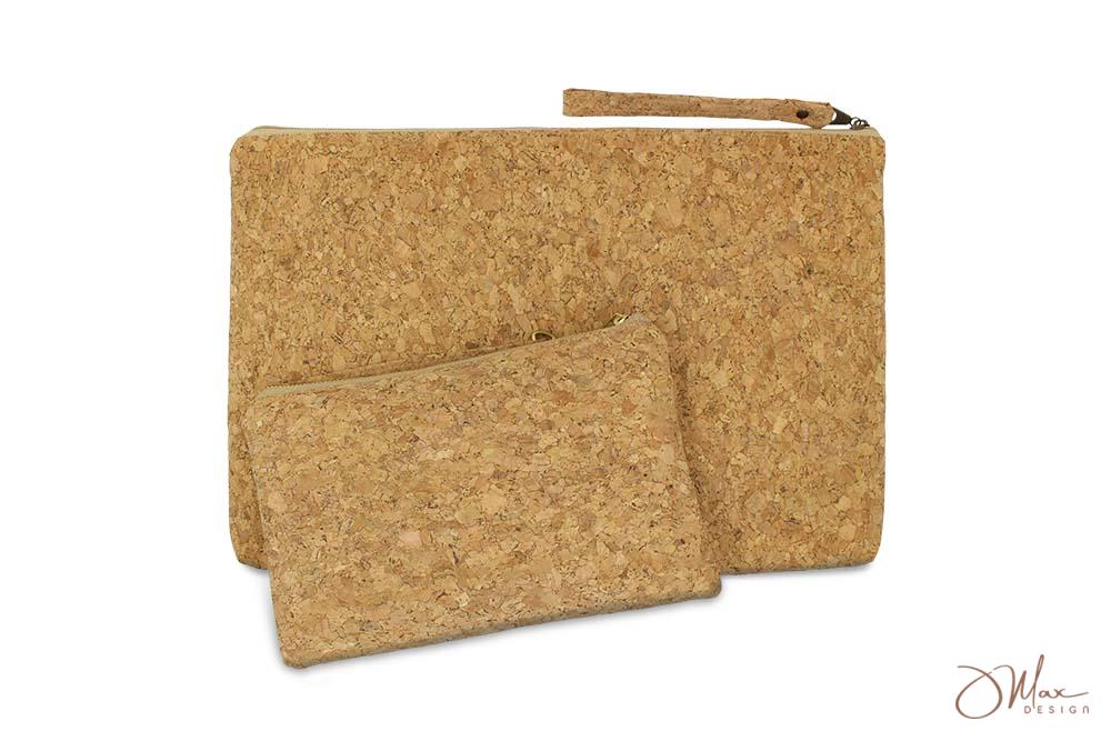 Natural Eco-friendly corks bags Cork bags in 2 sizes