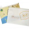 Ziplock document bags with full surface custom print
