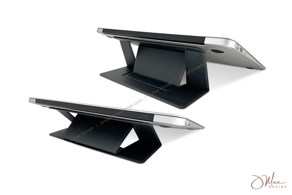 Laptop stand with 2 adjustable angles for for the perfect eye level