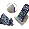 Cell Phone Pillow with microfiber base for screen cleaning