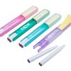 Twin Pen Set with Sticky Notes in colorful housing