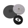 Felt coasters with precise logo cut