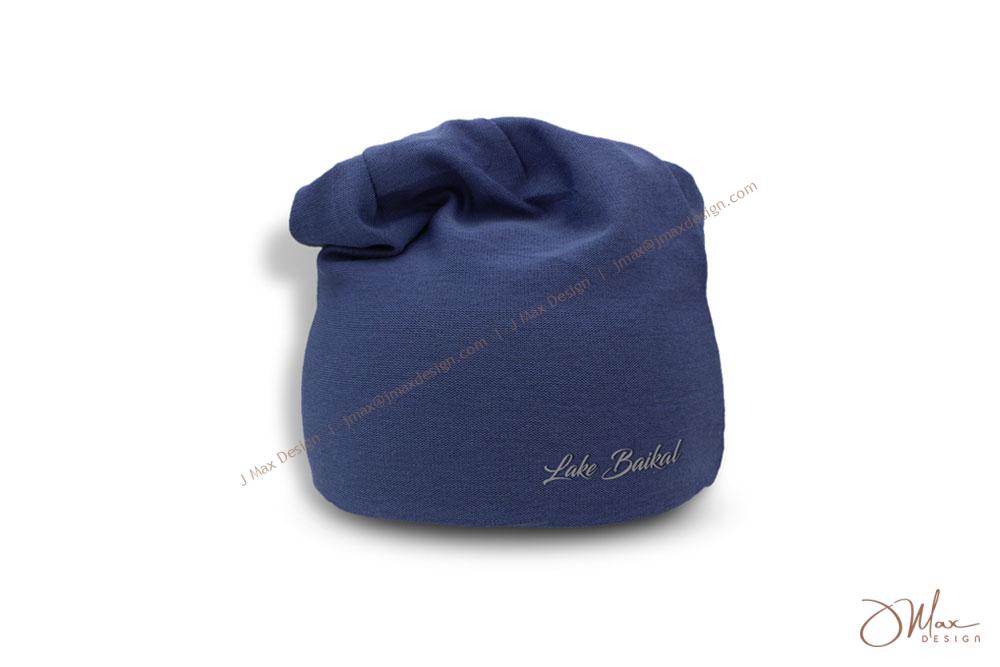 Knit Beanie with silk screened logo