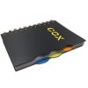Wire-O notebook with PP cover & dividers tabs