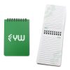 Wire-O mini notepad with PP cover and custom printed notepaper