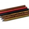 Elegant Everlasting Pencils with wooden bodies, secure plastic lids, and customizable laser-engraved logos.